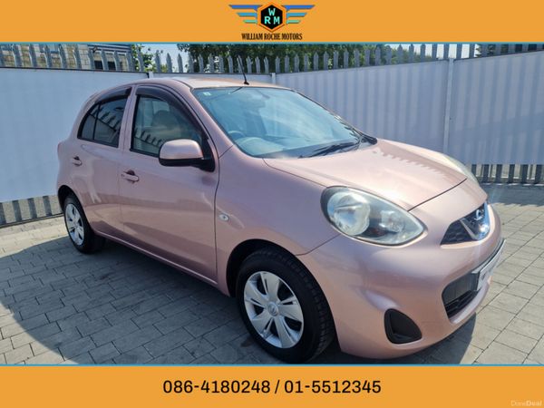 Nissan March Hatchback, Petrol, 2013, Pink
