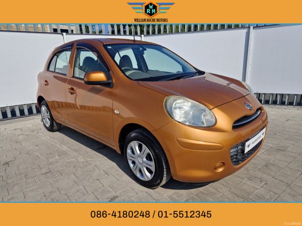 Nissan March Hatchback, Petrol, 2012, Gold