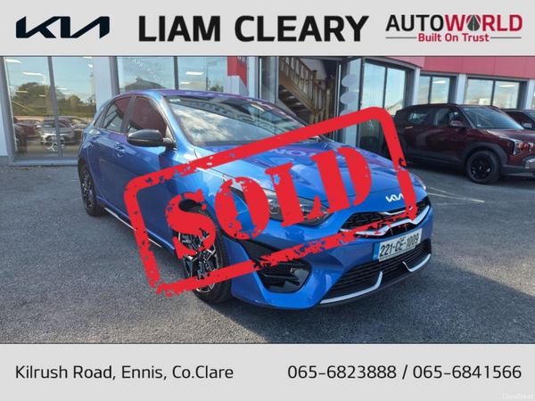Kia Ceed Hatchback, Petrol, 2022, Blue