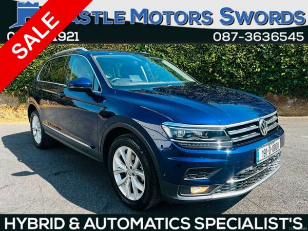 Volkswagen Tiguan Estate, Diesel, 2019, Blue