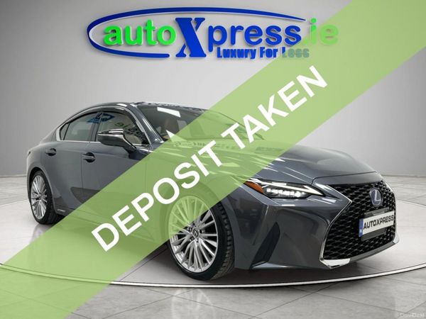 Lexus IS Saloon, Petrol Hybrid, 2021, Grey