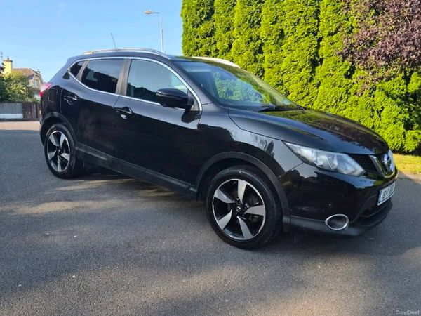 Nissan Qashqai Hatchback, Petrol, 2016, Black