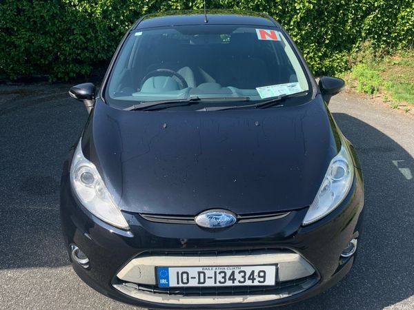 Ford Fiesta Hatchback, Diesel, 2010, Black