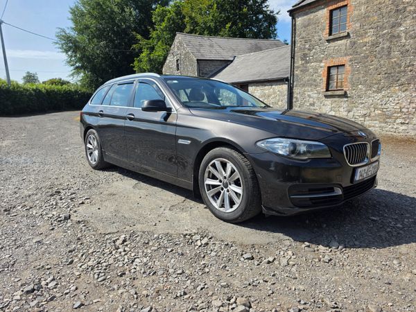 BMW 5-Series Estate, Diesel, 2014, Brown