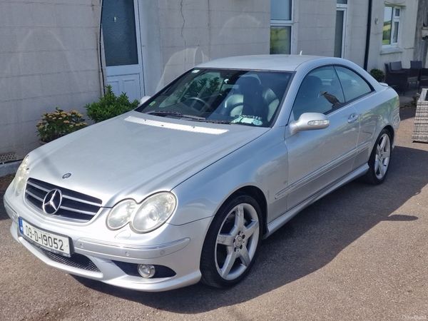 Mercedes-Benz CLK Coupe, Diesel, 2009, Silver