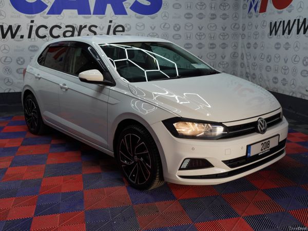Volkswagen Polo Hatchback, Petrol, 2018, White