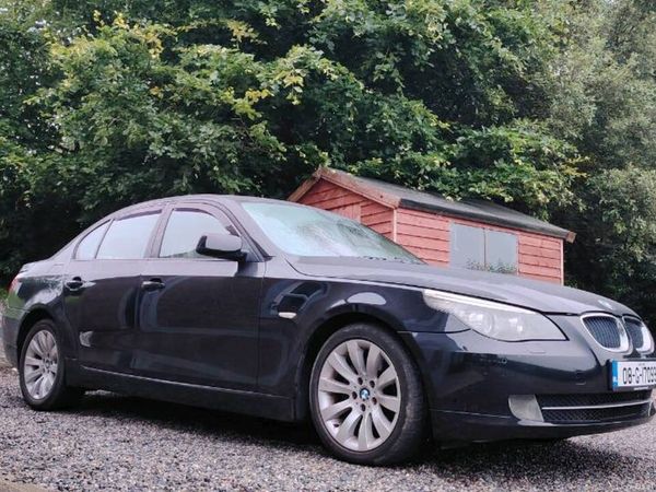 BMW 5-Series Saloon, Diesel, 2008, Black