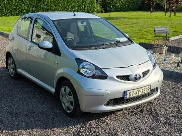 Toyota Aygo Hatchback, Petrol, 2007, Silver