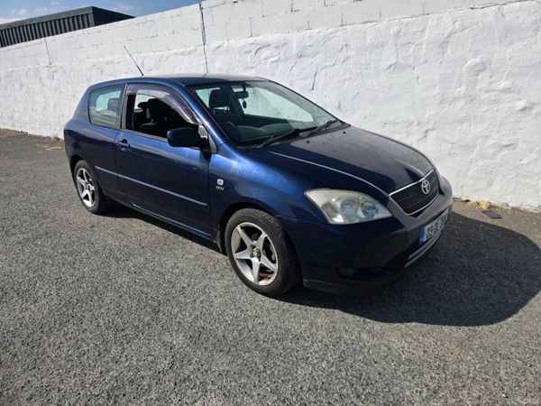 Toyota Corolla Hatchback, Petrol, 2003, Blue