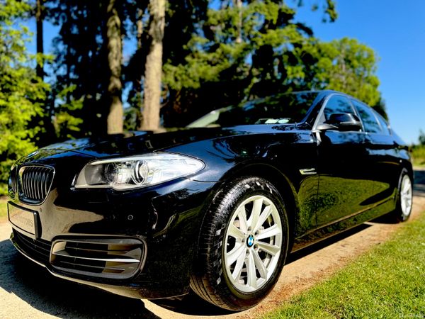 BMW 5-Series Saloon, Diesel, 2016, Black