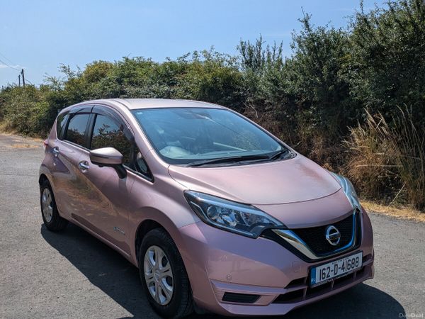 Nissan Note MPV, Petrol Hybrid, 2016, Red