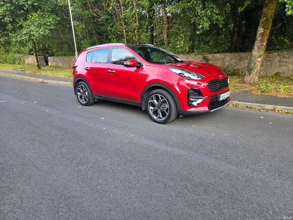 Kia Sportage SUV, Diesel, 2019, Red