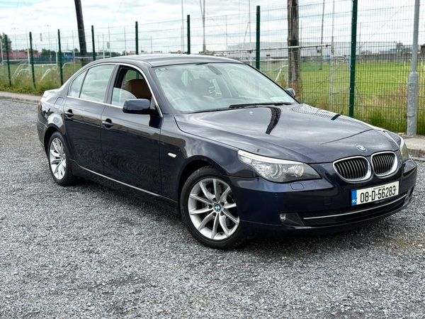 BMW 5-Series Saloon, Diesel, 2008, Blue