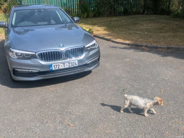 BMW 5-Series Saloon, Petrol Plug-in Hybrid, 2017, Blue