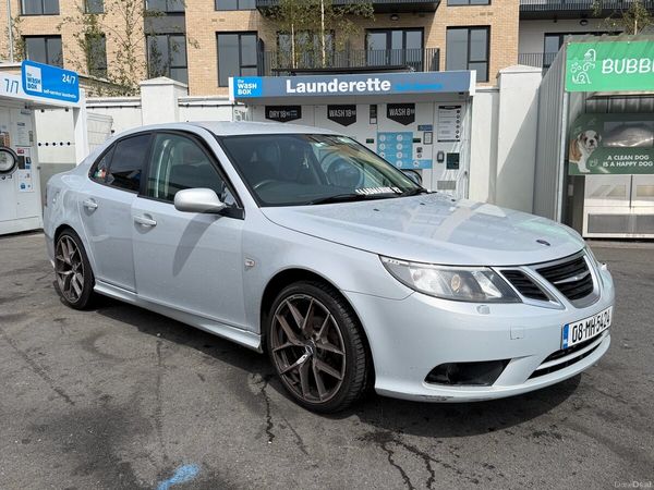 Saab 9-3 Saloon, Ethanol Petrol, 2008, Silver