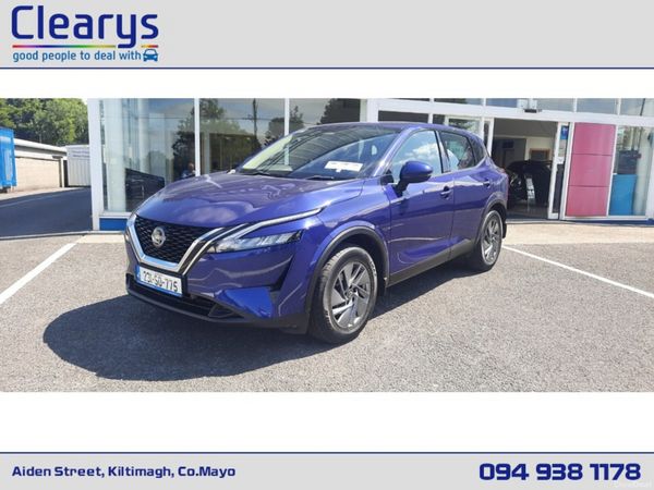 Nissan Qashqai MPV, Petrol, 2023, Blue