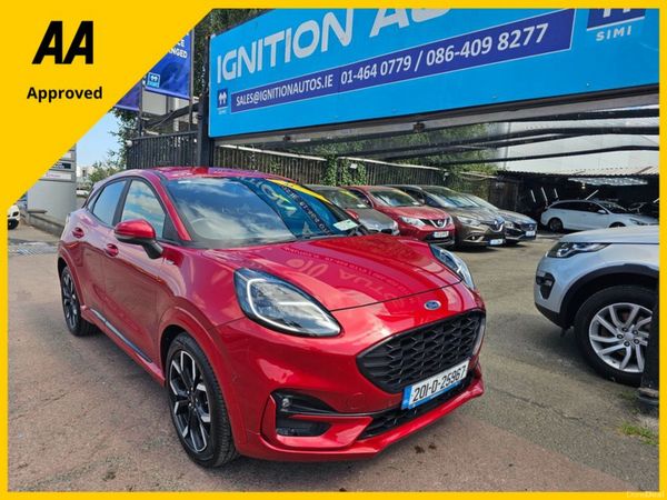 Ford Puma MPV, Petrol Hybrid, 2020, Red