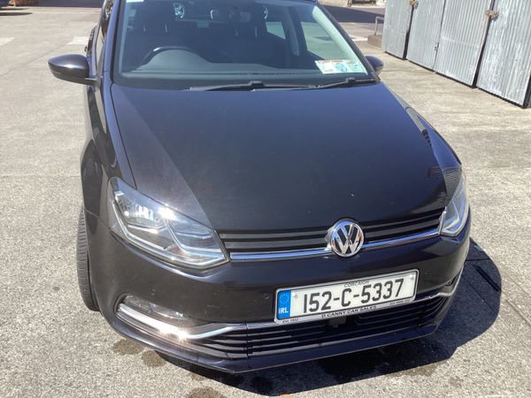 Volkswagen Polo Hatchback, Petrol, 2015, Black
