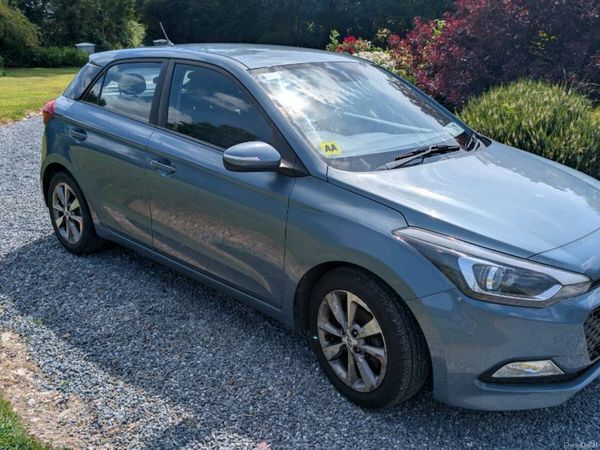 Hyundai i20 Hatchback, Petrol, 2017, Blue