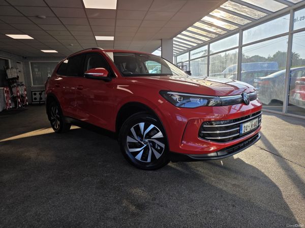 Volkswagen Tiguan SUV, Diesel, 2024, Red