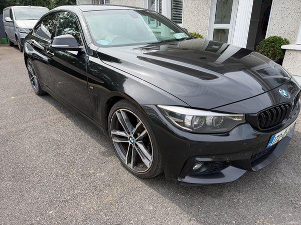 BMW 4-Series Coupe, Diesel, 2017, Black