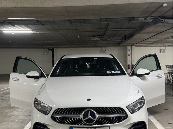 Mercedes-Benz A-Class Saloon, Petrol Plug-in Hybrid, 2020, White
