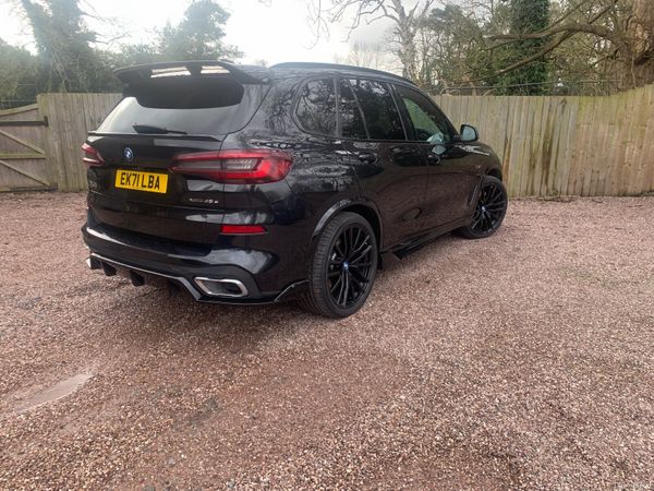 BMW X5 SUV, Petrol Hybrid, 2022, Black