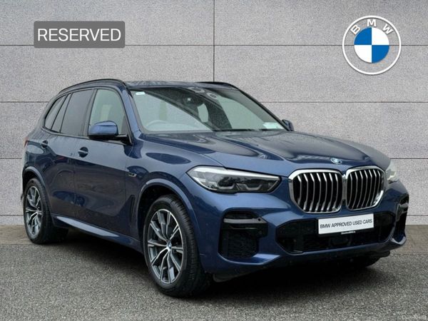 BMW X5 SUV, Petrol Plug-in Hybrid, 2022, Blue