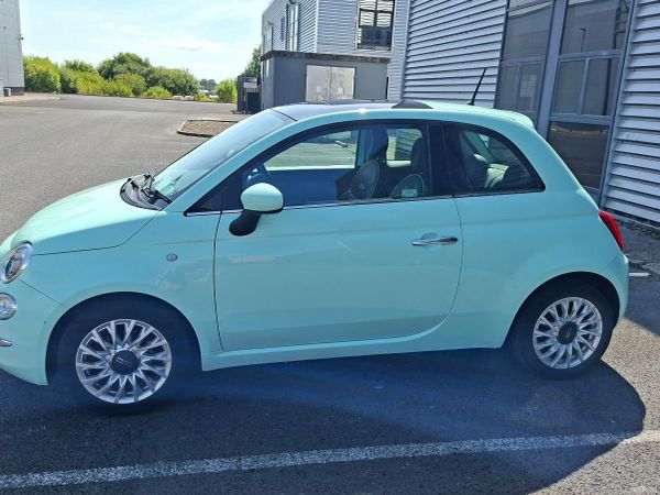 Fiat 500 Hatchback, Petrol, 2015, Green