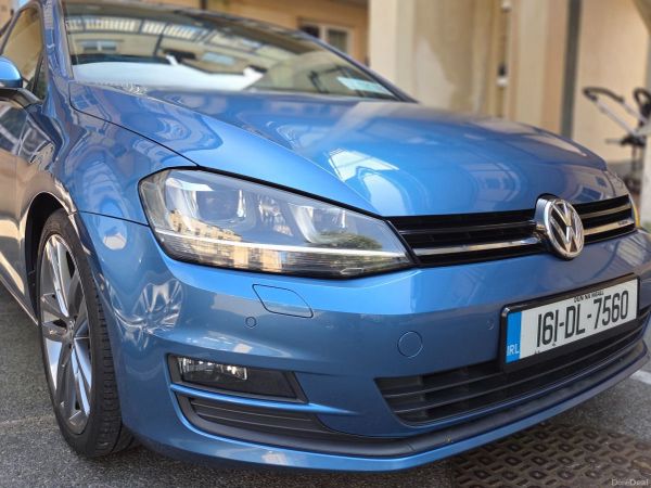 Volkswagen Golf Hatchback, Petrol, 2016, Blue
