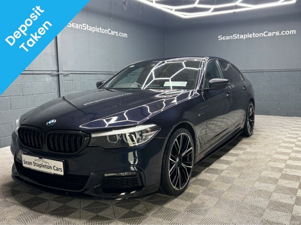 BMW 5-Series Saloon, Diesel, 2019, Black