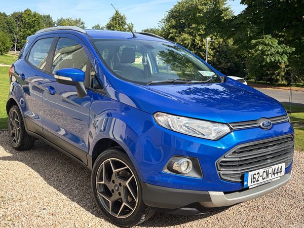 Ford EcoSport SUV, Petrol, 2016, Blue