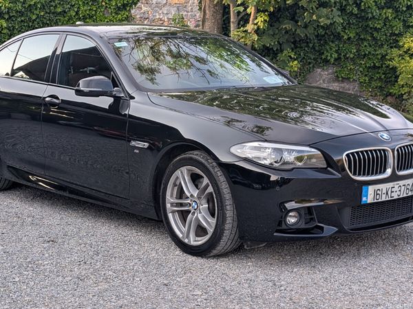 BMW 5-Series Saloon, Diesel, 2016, Black