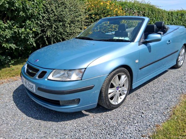Saab 9-3 Convertible, Diesel, 2007, Blue