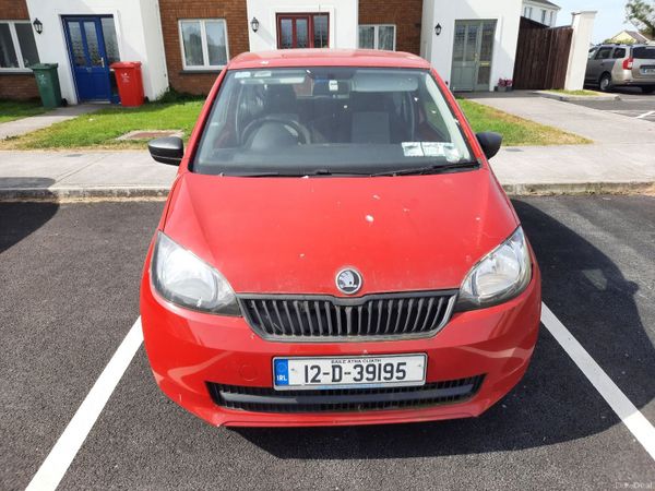 Skoda Citigo Hatchback, Petrol, 2012, Red