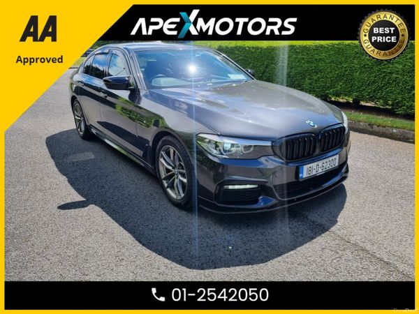 BMW 5-Series Saloon, Diesel, 2018, Grey
