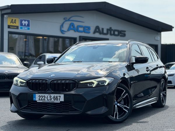 BMW 3-Series Estate, Petrol Plug-in Hybrid, 2022, Black