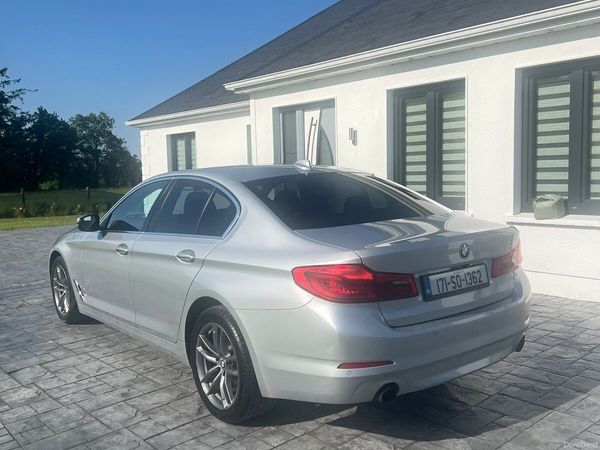 BMW 5-Series Saloon, Diesel, 2017, Silver