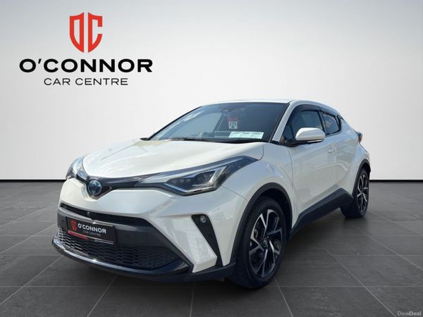 Toyota C-HR SUV, Petrol Hybrid, 2021, White