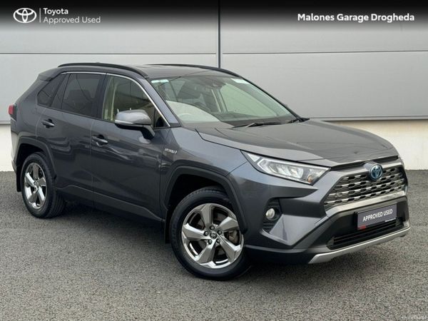 Toyota RAV4 SUV, Petrol Hybrid, 2021, Grey