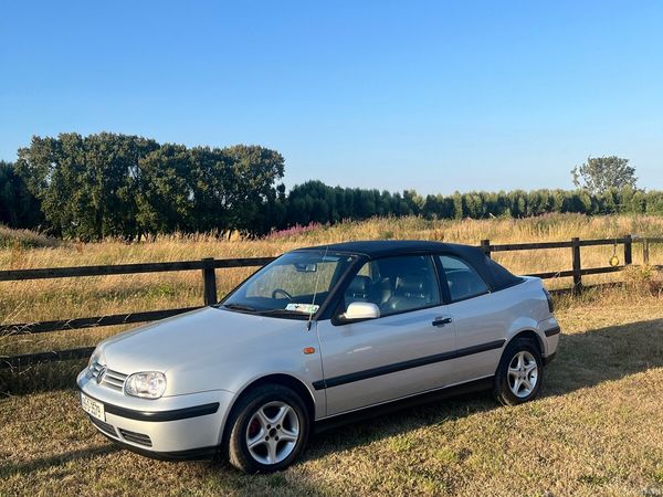 Volkswagen Golf Convertible, Petrol, 1999, Silver