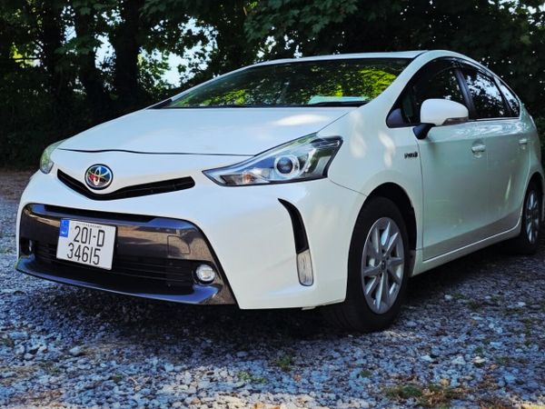 Toyota Prius MPV, Petrol Hybrid, 2020, White