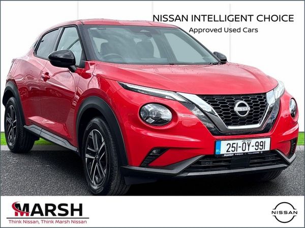 Nissan Juke SUV, Petrol, 2025, Red