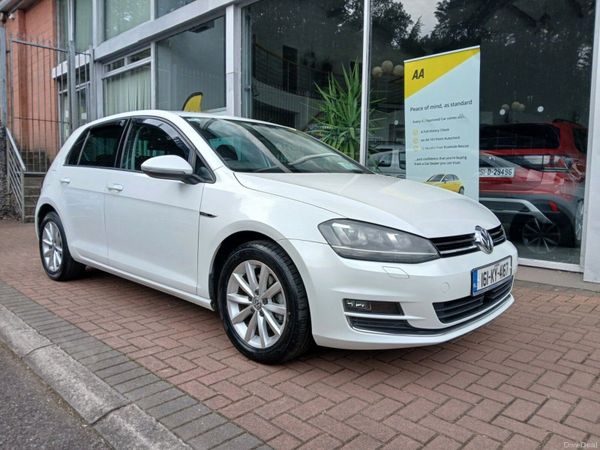 Volkswagen Golf Hatchback, Petrol, 2016, White