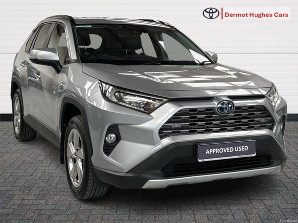 Toyota RAV4 SUV, Petrol Hybrid, 2021, Grey