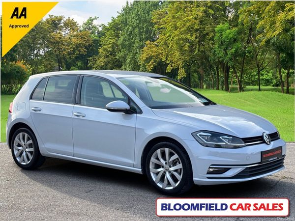 Volkswagen Golf Hatchback, Petrol, 2018, White