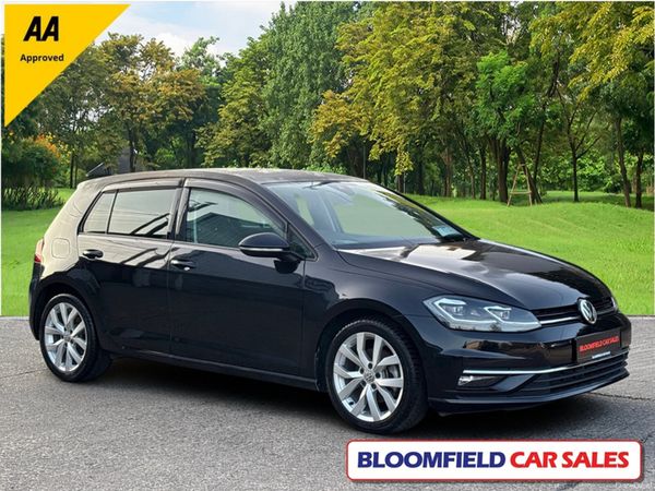 Volkswagen Golf Hatchback, Petrol, 2017, Black