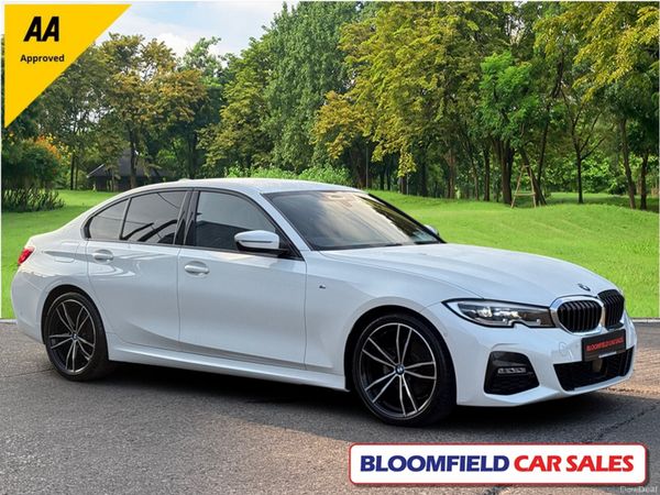 BMW 3-Series Saloon, Diesel, 2019, White