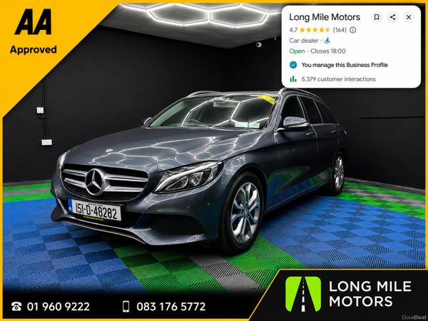 Mercedes-Benz C-Class Estate, Diesel, 2015, Grey