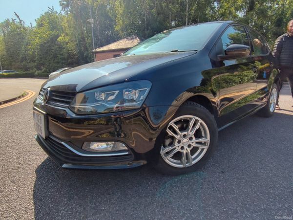 Volkswagen Polo Hatchback, Petrol, 2017, Black